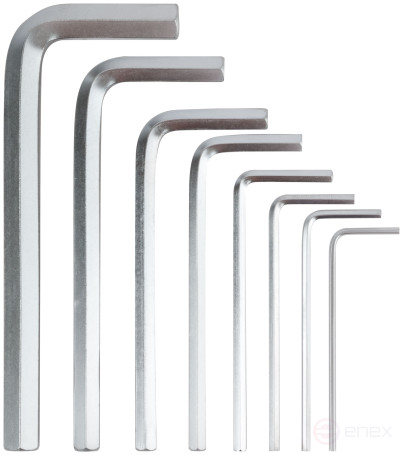 Ключи шестигранные HEX в коробочке 8 шт.( 1,5-8 мм )