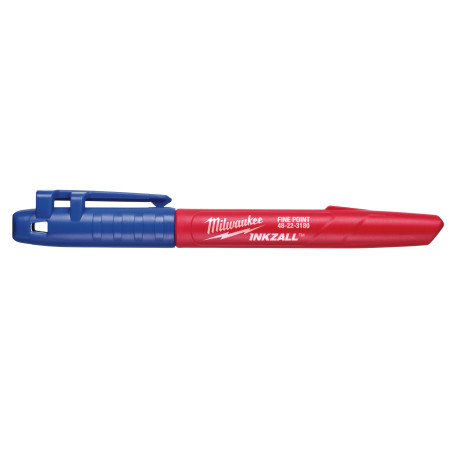 Thin Blue INKZALL™ marker for construction site, 36 pieces