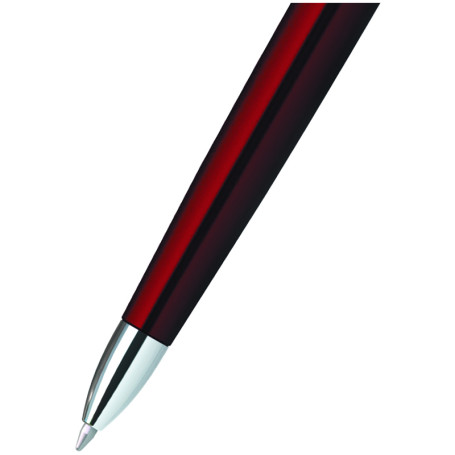 Berlingo "Velvet Premium" ballpoint pen blue, 0.7 mm, Bordeaux case, turn., ind. pack.