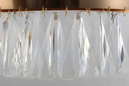 Люстра Rivoli Mary 6129-101 cветодиодная LED 28 Вт 3000 К хрусталь