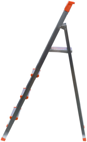 Steel ladder, 4 steps, weight 5.55 kg