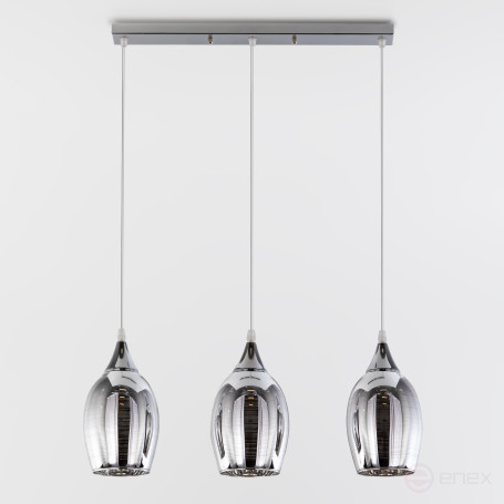 Светильник подвесной (подвес) Rivoli Malady 9123-203 3 х Е27 40 Вт модерн потолочный