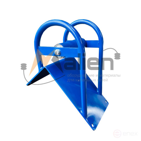 The cable roller on the edge of the PK-150K well (cable diameter up to 150 mm, roller load up to 200 kg) is stable
