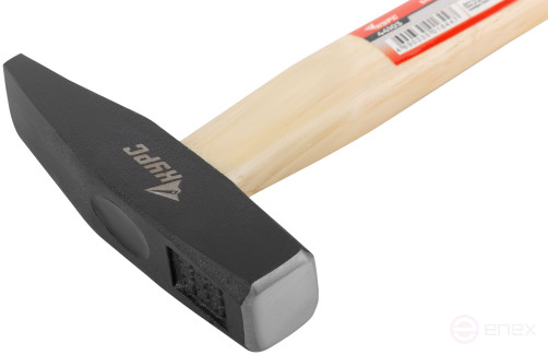 Молоток слесарный, деревянная ручка "Оптима" 300 гр.