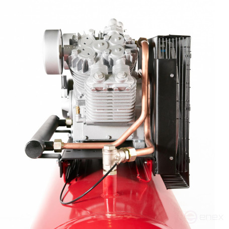 Compressor ROSSVIK SB4/F-500.LT100/16-7.5, 1000l/min, 16bar, receiver 500L, 380V/7.5kW RAL3001 RED