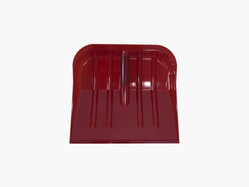 Polycarbonate shovel bucket, red color