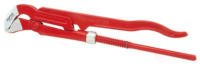 S-shaped pipe wrench 45° L=440 mm TOPTUL DDAD1A48