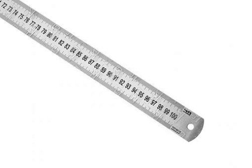 Steel measuring ruler 1000mm CHEESE
