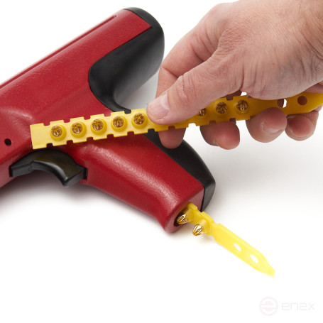 Монтаж. патрон в кассете К-4 для порох. монтаж. пистолетов (кал. 6,8х11 мм, желт., 100 шт/уп) FEDAST