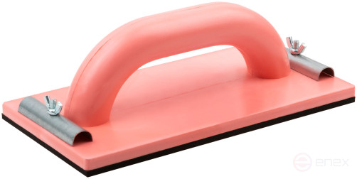 Grater d/ sandpaper.bum. plastic with metalwith a 230x120 mm clamp