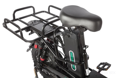 Электровелосипед Gelbert Khan Monster 1, черный