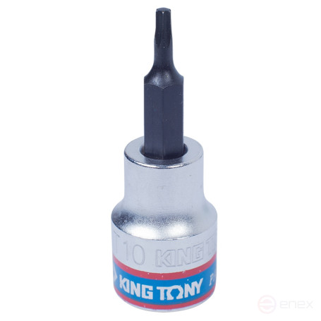 Насадка (бита) торцевая 3/8", Torx, T10, L = 50 мм KING TONY 302310
