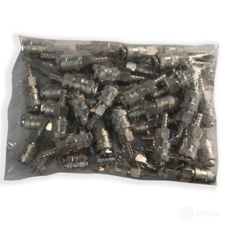 Fitting mom Christmas tree d.9mm F, nickel-plated steel, 50 pcs