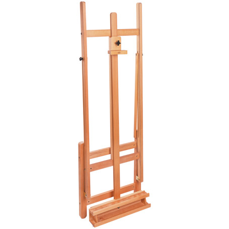 Outdoor studio easel Gamma "Moscow palette", 53*50,5*174 (235) cm, beech lacquer, assembled