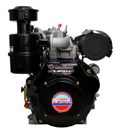 Lifan Diesel 192FD engine, 25mm shaft, 6 Amp coil