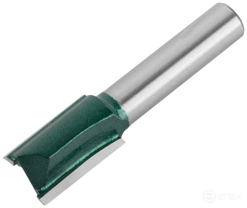 Фреза пазовая прямая с двойным лезвием DxHxL=12х19x52 мм