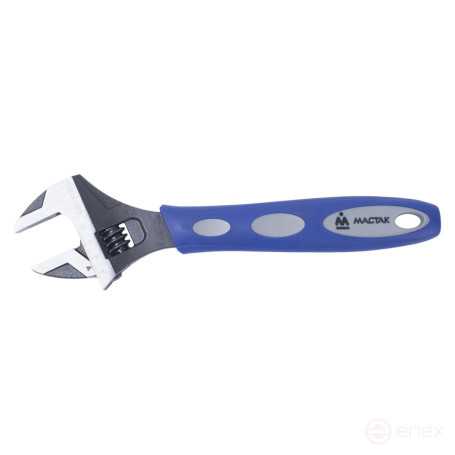 Adjustable key 250 mm, ergonomic handle, holder MASTAK 020-10250H