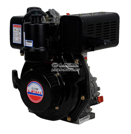 Двигатель Lifan Diesel 178F, вал 25мм