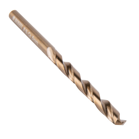 Metal drill bit, 4.8 mm, HSS Co-8%// Denzel