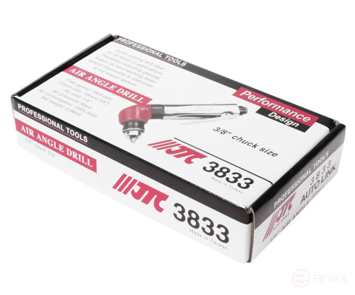 Pneumatic drill 10mm 1900rpm 90PSI angular JTC