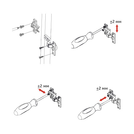 Mini inner loop with spring 38mm h0 slide-on AKS (euro screws)