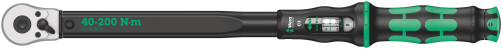 Click-Torque C 3 Torque wrench with ratchet, with reverse, square 1/2" DR, 40-200 Nm, error ± 3%, 510 mm