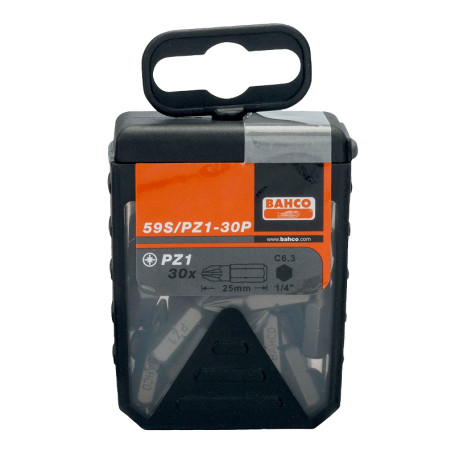 1/4Биты под винты Pozidriv PZ2, L=25 мм, 500штук