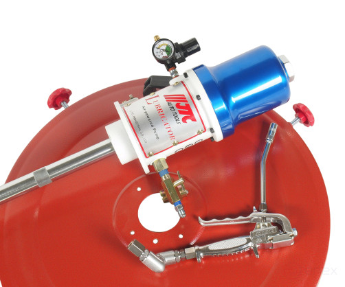 Lubricant supercharger (solid supercharger) pneumatic 200L, 30g/stroke, 6m JTC hose