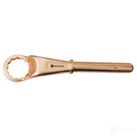 Ключ гаечный накидной NORGAU Industrial искробезопасный 60 мм, N2A-60NSB