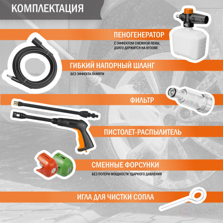 High pressure washer BORT BHR-1700-Pro