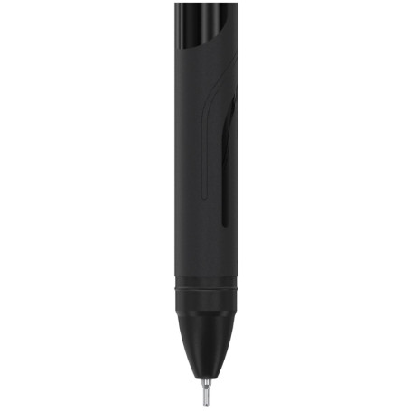 Ручка гелевая Berlingo "Shuttle" черная, 0,5 мм, игольчатый стержень