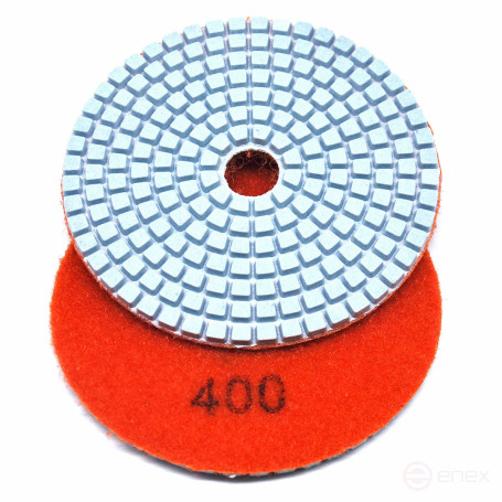 Алмазный гибкий шлиф.круг (черепашка), 100мм, Р 400, Чеглок