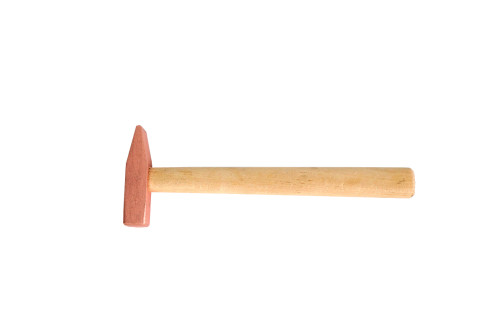 0.4 kg hammer, copper plated