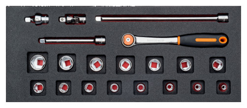 Набор торцевых головок модульной конструкции FF1E2104