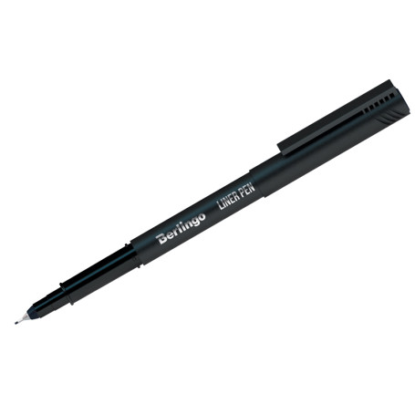 Berlingo capillary pen "Liner pen" black, 0.4 mm
