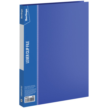 Folder with Berlingo "Standard" clip, 17 mm, 700 microns, blue