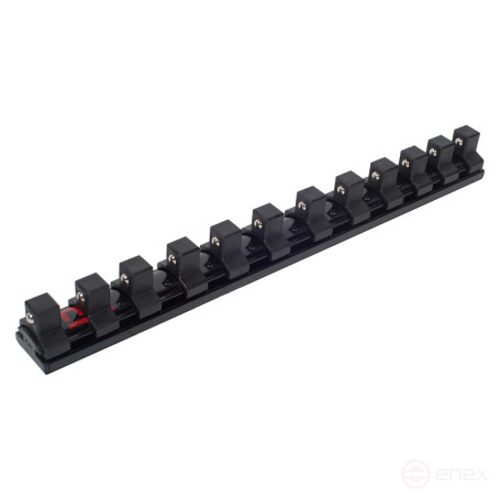 MIGHTY SEVEN Держатель для головок 1/2", на 12 шт, магнитный