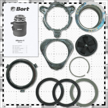 Измельчитель пищевых отходов BORT Alligator X