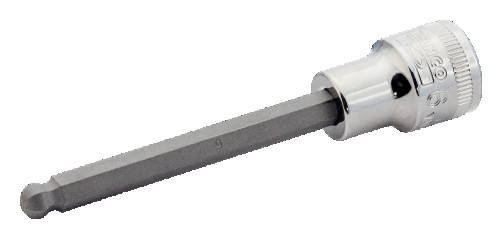 3/8" End head for hex socket screws, 10 mm; L=96 mm