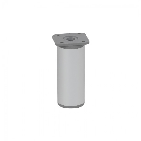 Опора меб. алюм. DAP-77 h100 с регул. алюминий AKS