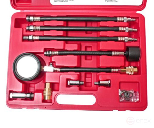 Компрессометр бензин с адаптерами JTC