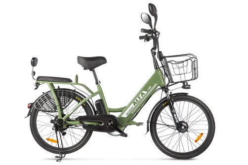 Gelbert ALFA 1 ST electric bike, green