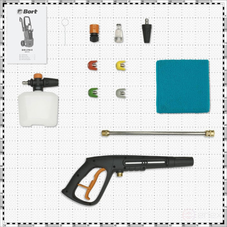 High pressure washer BORT BHR-2700-R