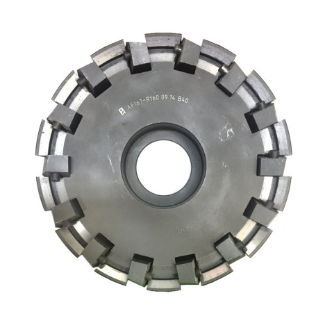 Фреза торцовая 250 с механическим креплением 5гр. пл. PN.. 110408 Z=14 dпос=50 левая ГОСТ 26595-85 AF167-L250.09.14.B50 «Русский Инструмент» (РИ)