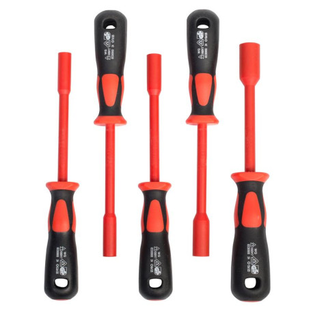 A set of end dielectric screwdrivers NIO-5505-T