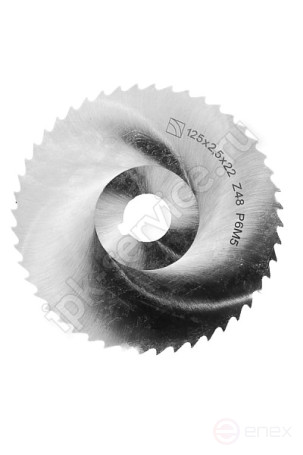 Фреза отрезная ф125*4,0 тип 2 48Z P6M5