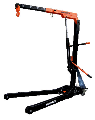 Folding hydraulic crane, 2T