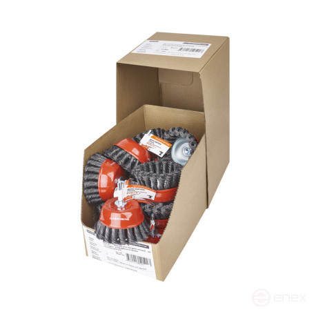 Щетка 461 чаш., жгут. для дрели Эксперт хв 6 мм D75 мм уп. 1/15/45