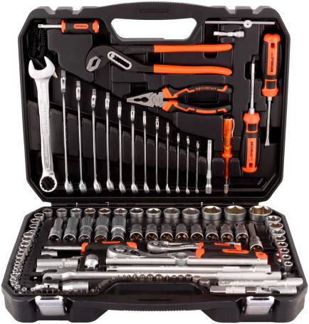 Tool Set 123pr. 1/2" DR 1/4" DR 6PT AvtoDelo PRO (39824)