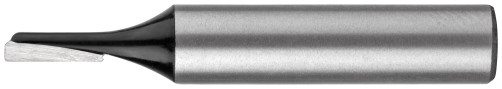 Straight groove milling cutter with one blade, DxHxL = 3 x 10 x 52 mm